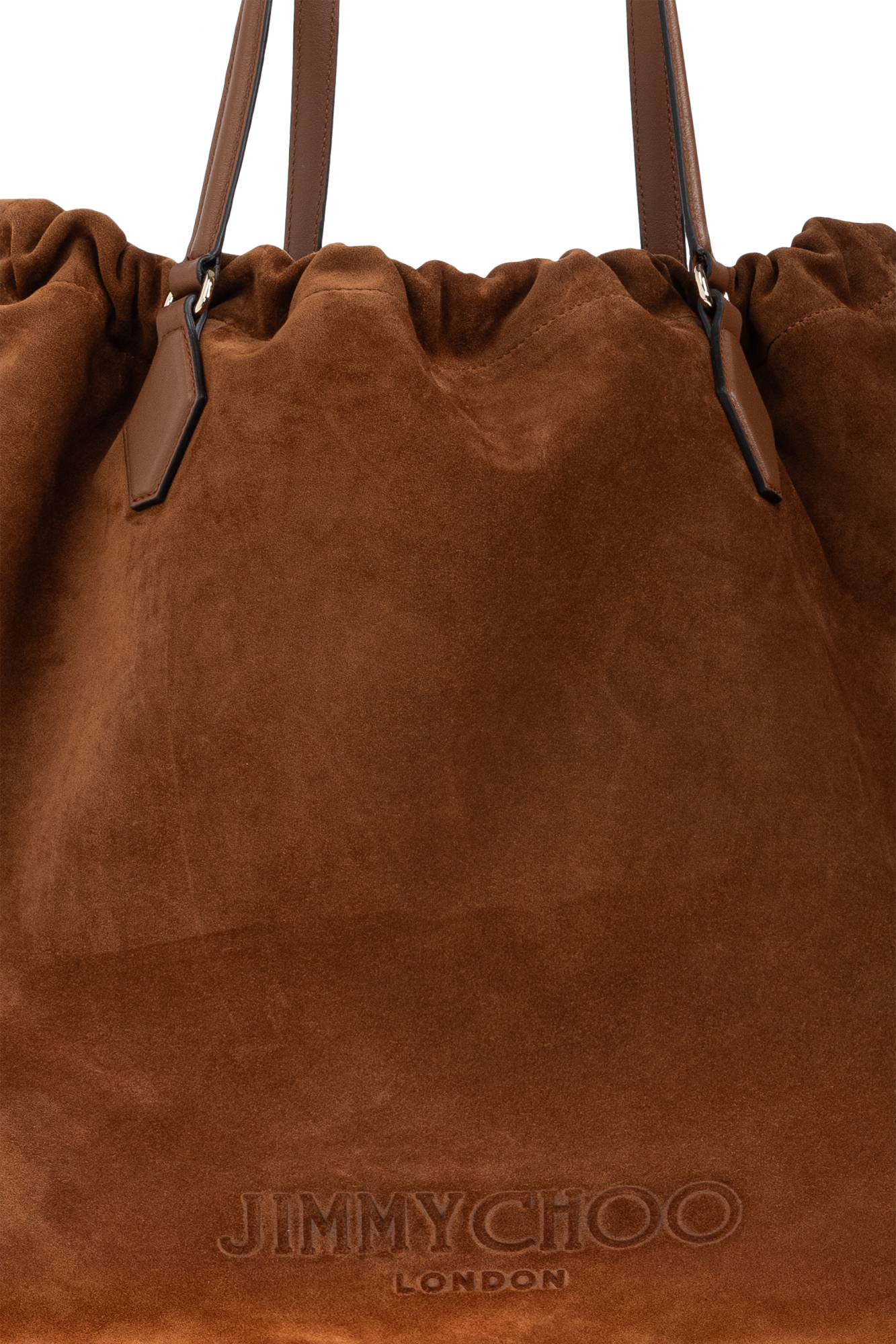トートバッグ Jimmy Choo 'Darwstring Tote' shopping bag Drawstring Tote M |Black Nappa Leather Drawstring Tote with